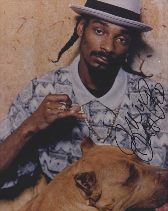 Snoop Dogg Dog authentic signed rap 8x10 Photo Poster painting W/Certificate Autographed (A1121)