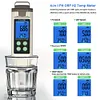 4 in 1 Digital Water Tester ORP/H2/PH Temp Meter for Hydroponics Pool Aquarium
