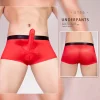 Men's Sexy Underwear Lightweight High-Elasticity Silky Smooth Stylish Boxer Briefs