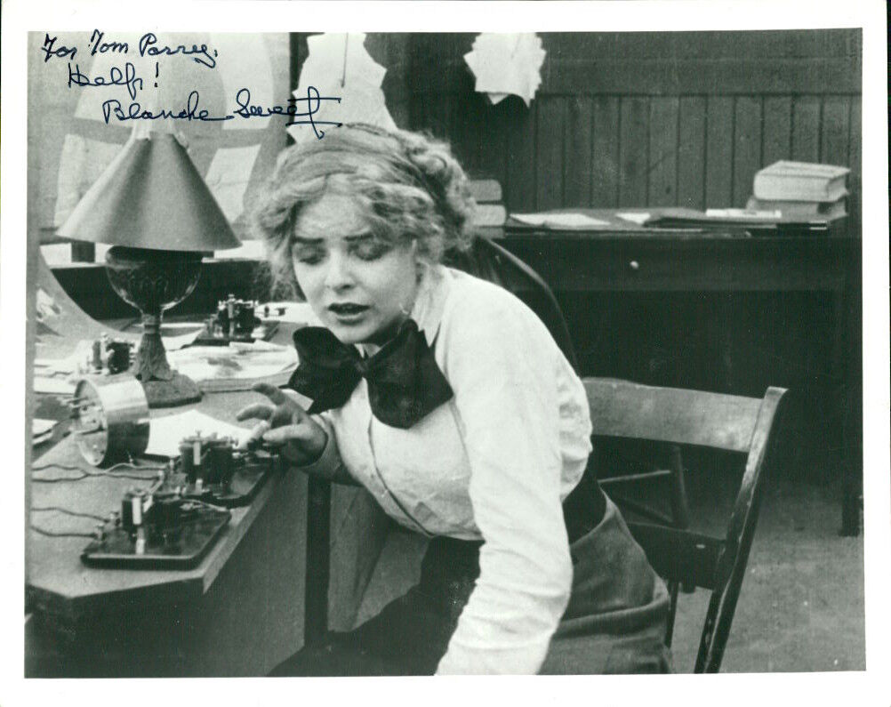 Blanche Sweet (Vintage, Inscribed) signed Photo Poster painting COA