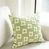 Floral Embroidery Canvas Home Living Creative Cushion Pillow Cover