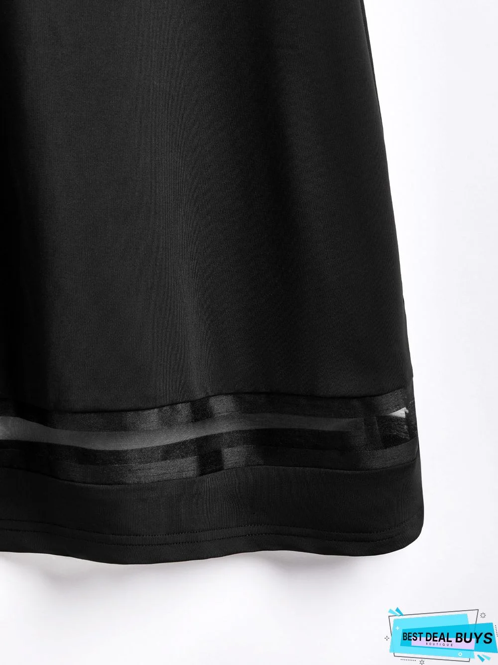 Casual Short Sleeve V Neck Dress