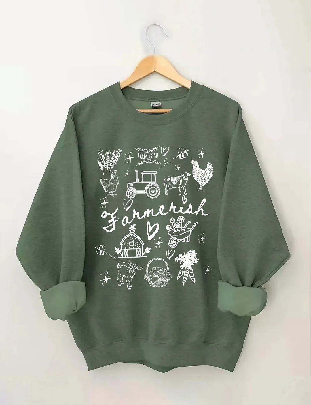 Doodle Design Farmerish Sweatshirt