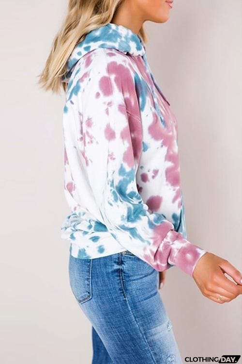 Print Pockets Hoodie