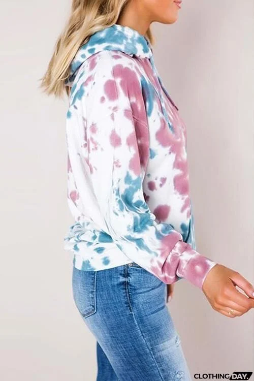 Print Pockets Hoodie