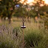 Solar Powered Firework Garden Lights Waterproof Decorative Starburst Fairy Light Easy To Install for Outside Patio Backyard Yard Walkway Decor