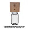 Carpenter Bee Trap Nature Hanging Wood Trap with Glass Jar for Garden Yard Patio