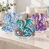 (Dragon)DIY Pearl Diamond Painting Acrylic Stand, Double-Sided Printed Tabletop Decoration, Special Shaped Diamond Art Craft Kit for Home Decor