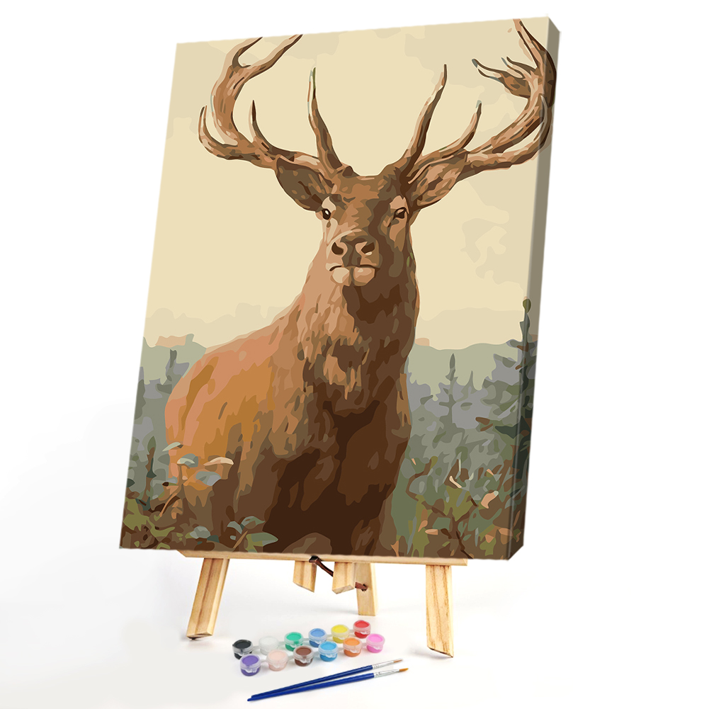 

40*50CM Paint By Numbers-Deer, 501 Original