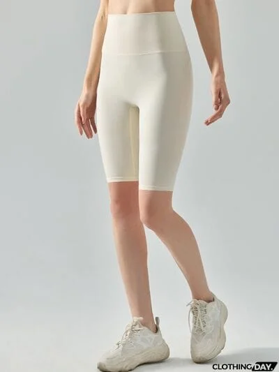 High Waist Active Shorts