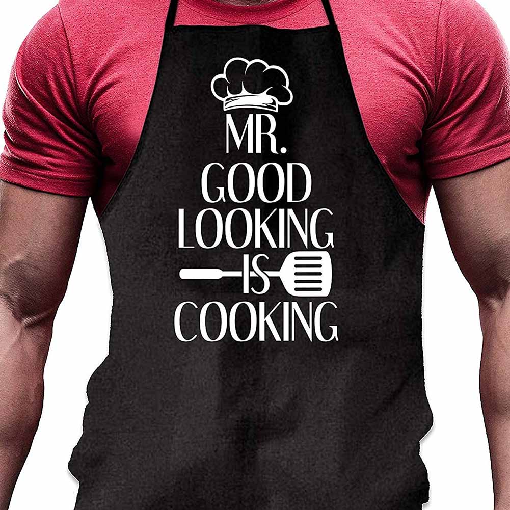 

German Words Printing Household Kitchen Apron, 501 Original