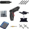 AMK 8 in 1 Universal RC Car Tool Kit Including Car Stand Work Station, Hex Driver Set, Electric Screwdriver, Magnetic Wristband, Screw Tray for 1/10 Axial SCX10 TRX4 TRX6 1/24 SCX24 1/18 TRX4M