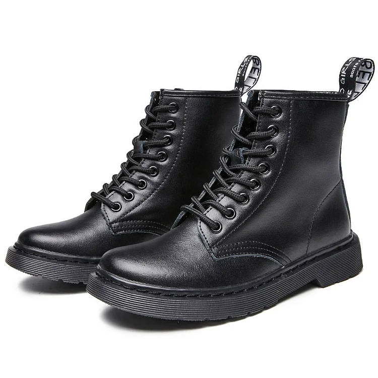 Bottes en cuir chaudes pour l'hiver