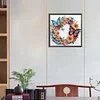 Butterfly Wreath-Crystal Rhinestone Diamond Painting