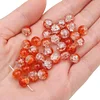 Ice Cracking Glass Beads DIY Jewelry Accessories