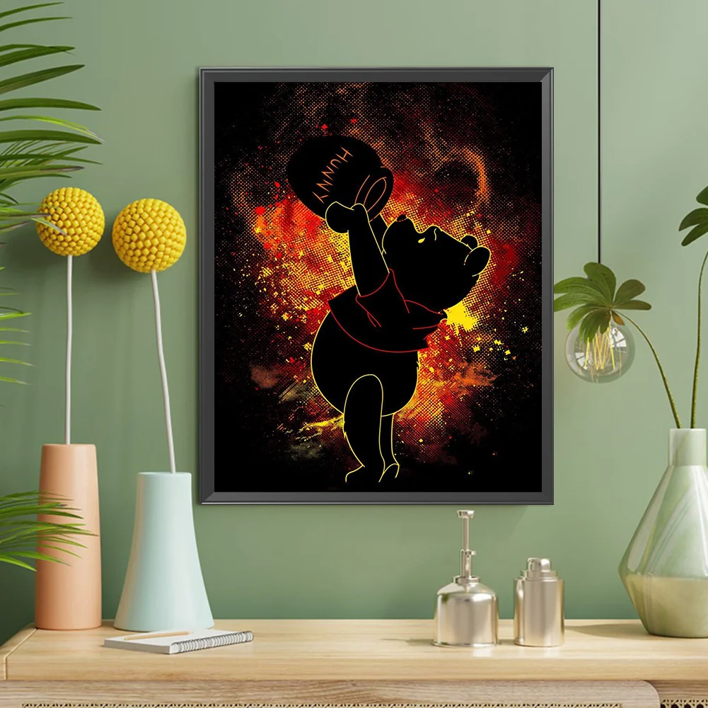 Diamond Painting - Full Round Drill - Winnie the Pooh(Canvas|40*50cm)
