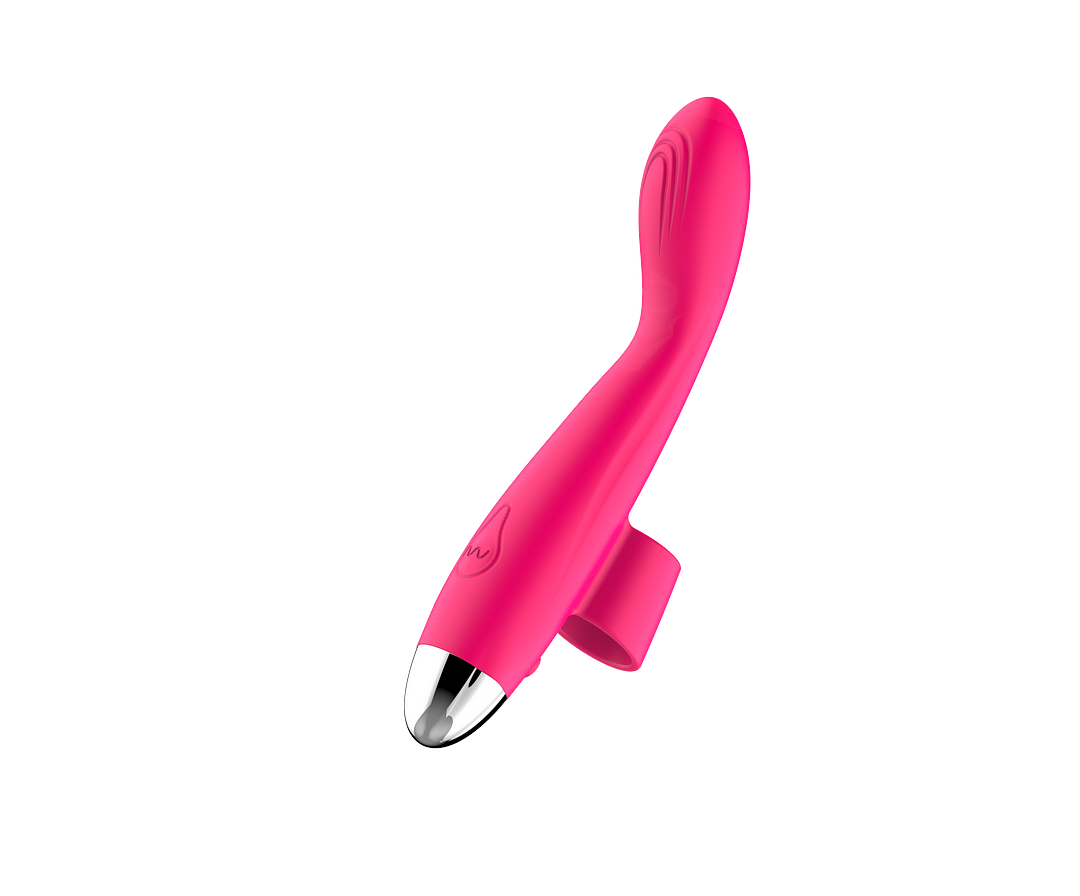 Finger Vibrator For Women - Wearable G-spot Massager With Thrusting & 10 Vibrations, Women Vagina Clit Female Masturbator, Waterproof Silicone Adult Toys