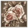 Flower  - Full Round Diamond Painting  25x25cm