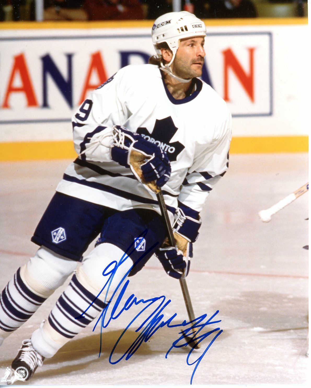 Glenn Anderson Autographed 8x10 Toronto Maple Leafs # S337