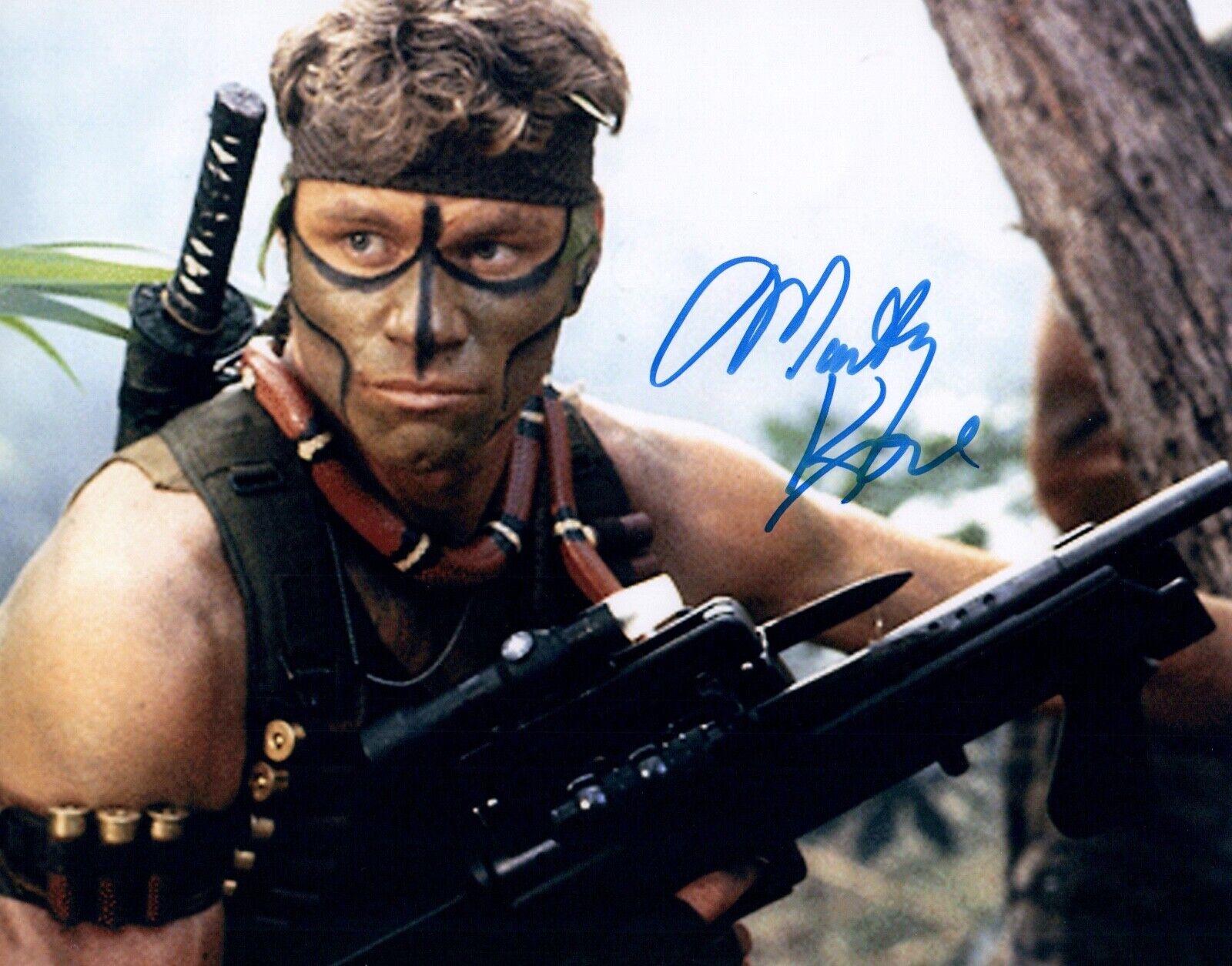 Martin Kove Signed Autograph 8x10 Photo Poster painting THE KARATE KID Steele Justice COA