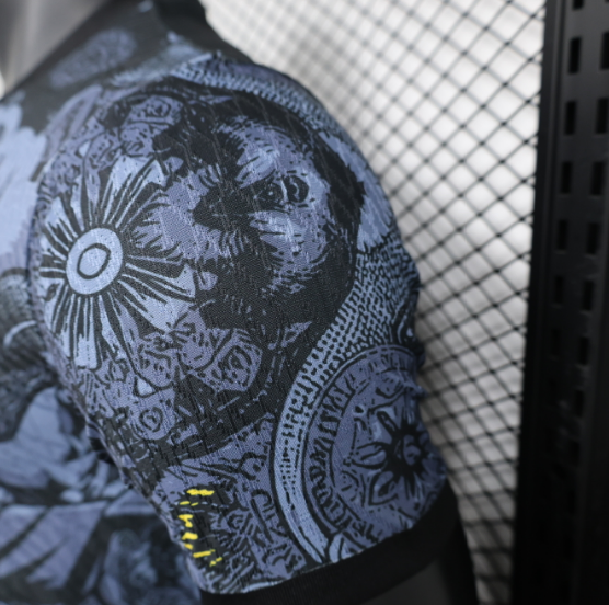 2024 Brazil Special Edition Black Player Version Football T-Shirt Thai Quality