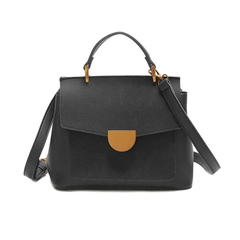 Shoulder Bag For Women 2020 New Trend Crossbody Luxury Designer Leather Vintage Retro Fashion Simple Messenger Ladies Handbags