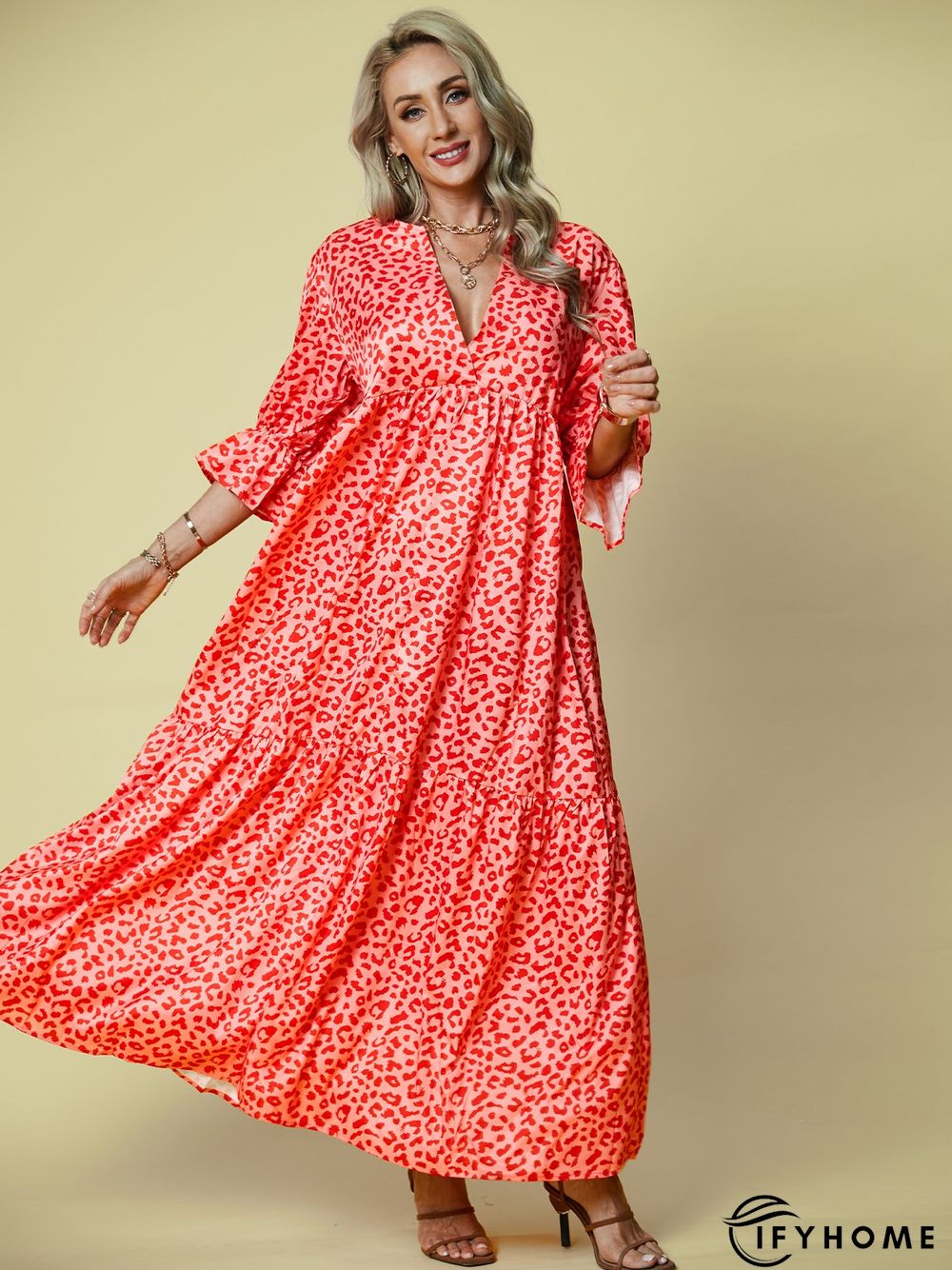 Boho Half Sleeve Weaving Dress | IFYHOME