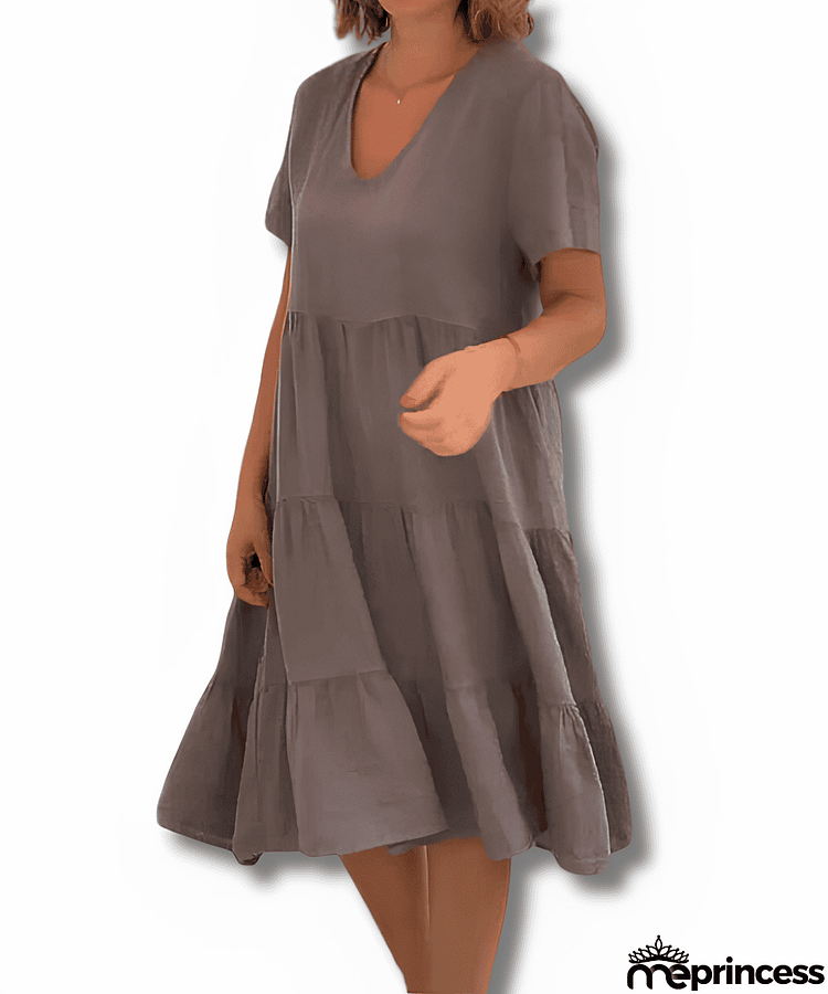 Virella Cotton Linen Dress