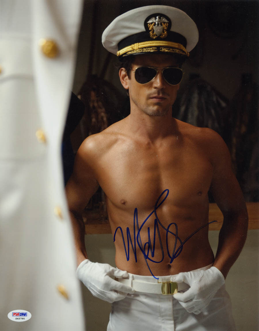 Matt Bomer SIGNED 11x14 Photo Poster painting Ken Magic Mike RARE PSA/DNA AUTOGRAPHED