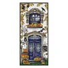 (Counted/Stamped)Halloween Balcony-14CT Cross Stitch 20*45cm/7.87*17.72in