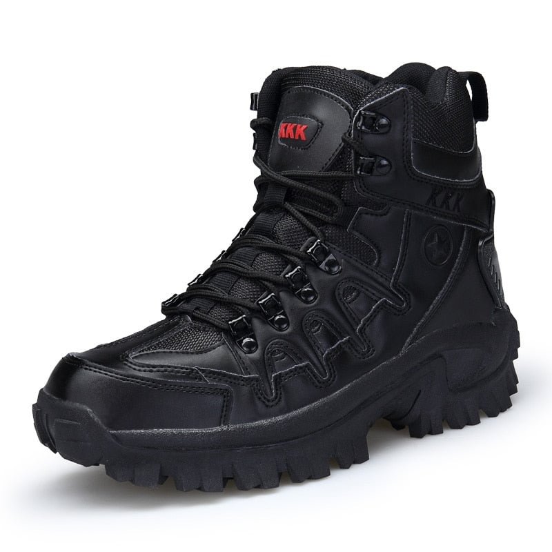 Men's Military Boot Combat Mens Ankle Boot Tactical Big Size 39-46 Army Boot Male Shoes Work Safety Shoes Motocycle Boots
