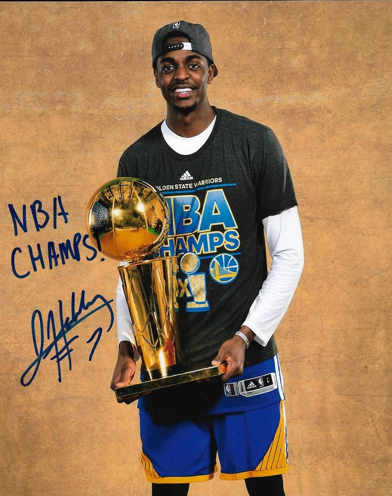 JUSTIN HOLIDAY signed autographed 8X10 Photo Poster painting GOLDEN STATE WARRIORS CHAMPS w/COA