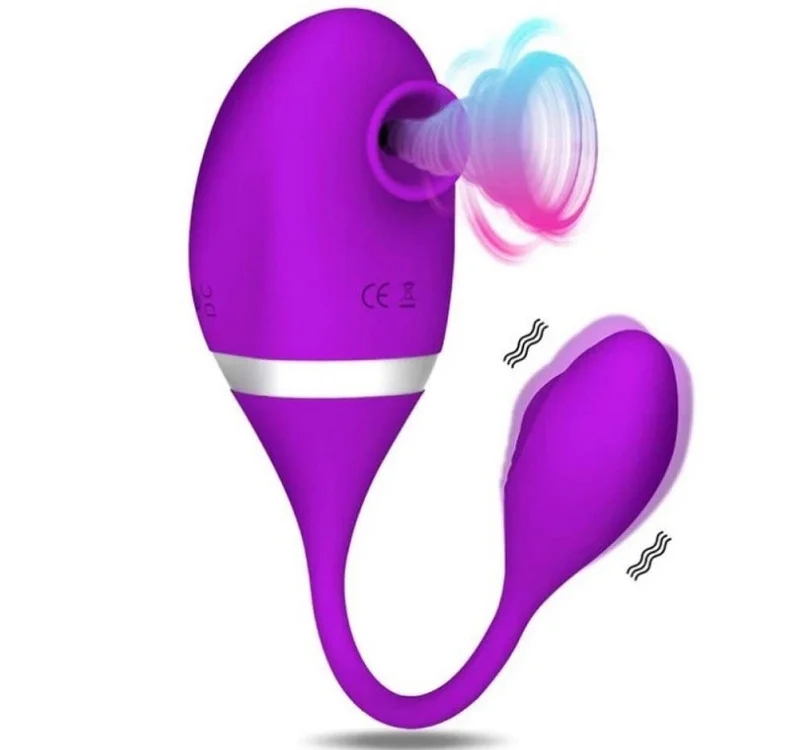 2 in 1 G-spot & Clitoris Stimulator - Rose Toy