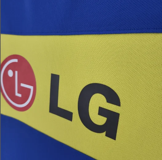 Retro Boca Juniors 10/11 home Football Jersey 1:1 Thai Quality