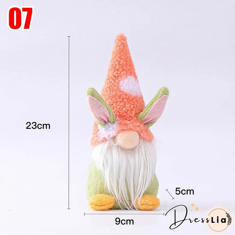 58Styles Elf Doll Ornament Gnomes Dwarf Wedding Decor Rudolph Faceless Plush Doll Swedish Tomte Dwarf