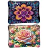 2pcs DIY Diamond Art Diamond Dot Card Pack Diamond Painting Coin Pouch (Mandala)