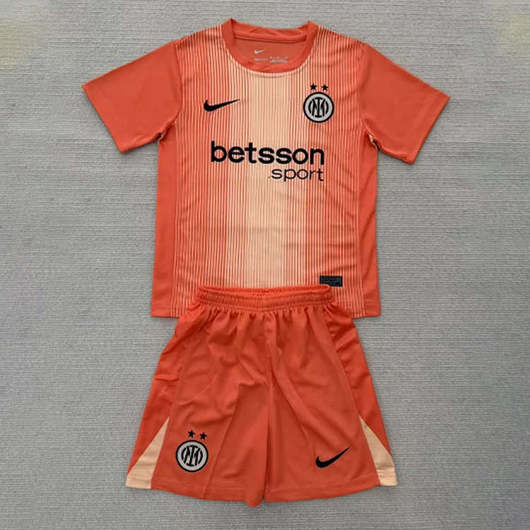 Kids Inter Milan 25/26 GK Football Jersey