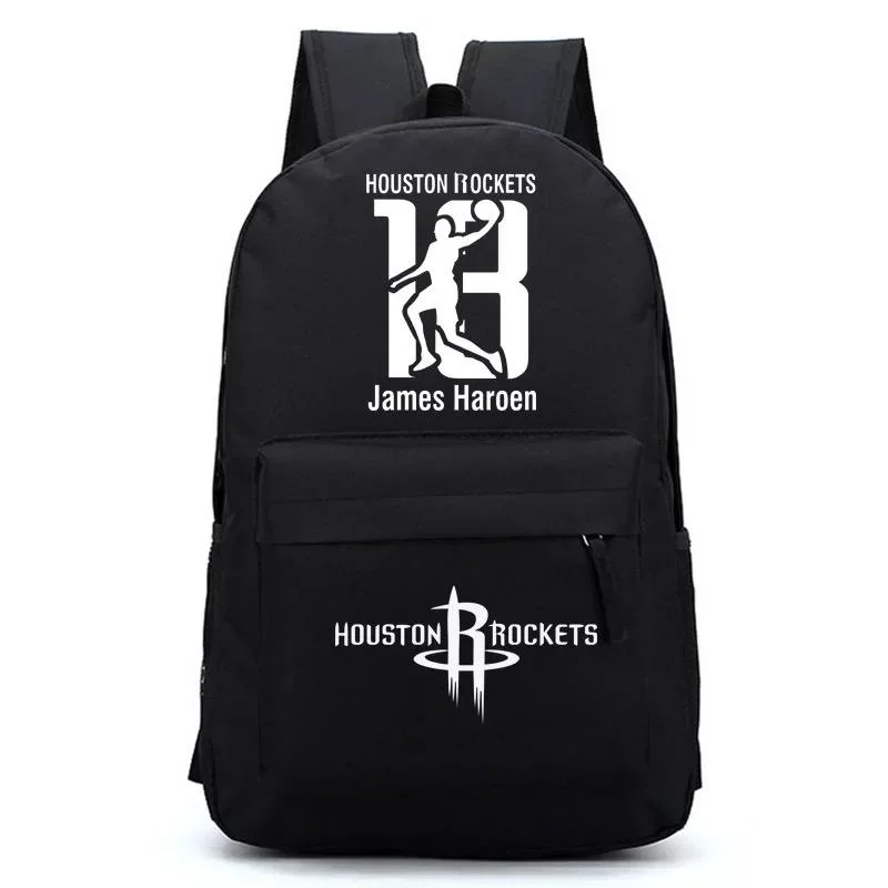 Buzzdaisy Houston Basketball Rockets 13  Backpack School Bag Water Proof