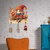 Wooden Halloween Gnome 3 Hooks Diamond Painting Hook Rail DIY Crafts Decor
