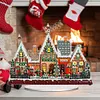 DIY Winter Christmas House-Diamond Painting Ornaments