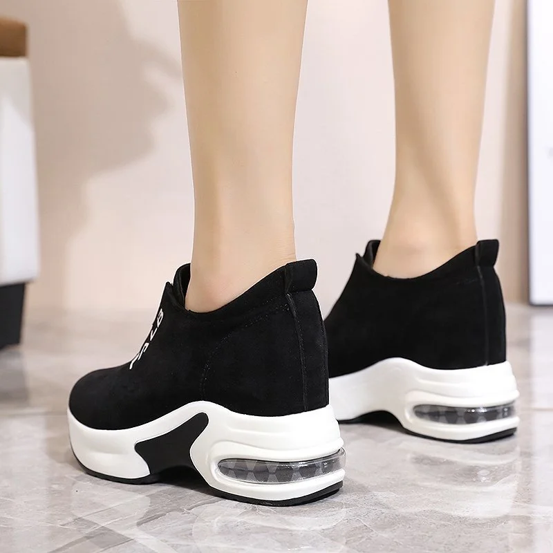 Women's Sneakers with Platform Womens Shoes Casual Woman Wedge Basket 2021 Shoes Tennis Female Thick Woman's Summer Trainers