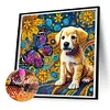 Diamond Painting-DIY Crystal Rhinestone Ranch Dog