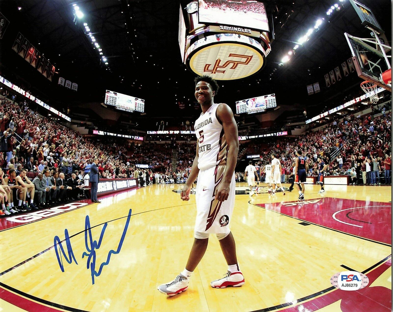 Malik Beasley signed 8x10 Photo Poster painting PSA/DNA Florida State Seminoles Autographed