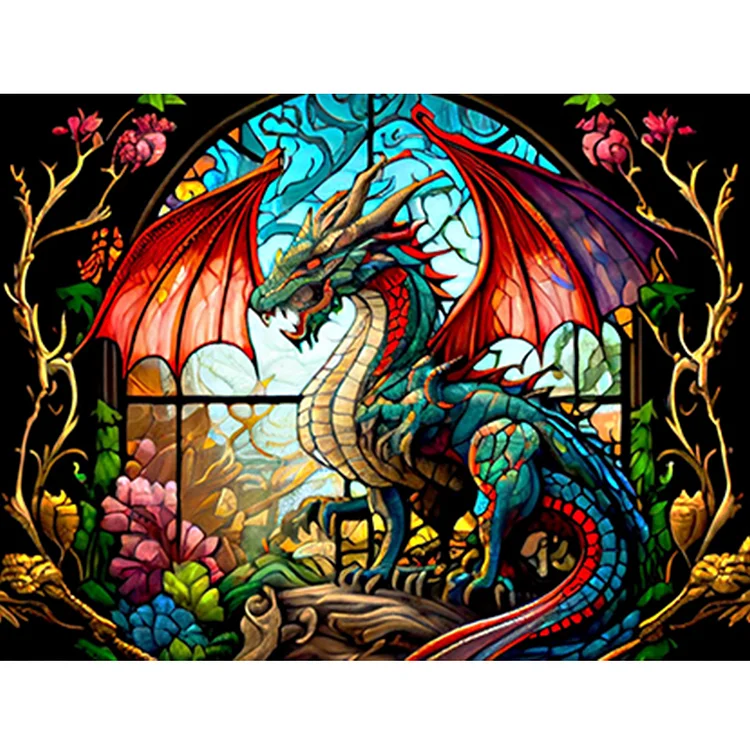 Dragon - Painting By Numbers - 40*30CM gbfke