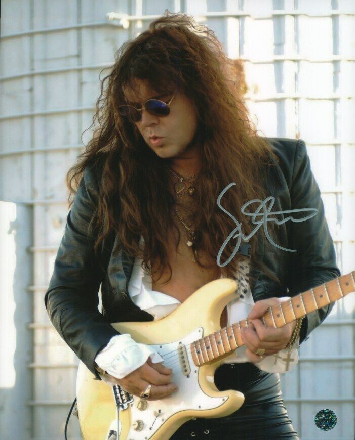 Yngwie Malmsteen Autographed Original 8x10 Photo Poster painting LOA TTM