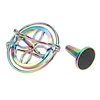 Metal Gyroscope Educational Gyro Relief Pressure Relieve Tool for Traditional Stress Gyroscope Toy Metal Anti Gravity Rotating Desk Gyroscope Flying Motion Balance Physics Toy Educational Training Gift