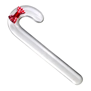 Cane Glass G Spot Dildo Glass Anal Plug