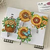 (US Only)6Pcs Sunflower Diamond Painting Art Hooks Diamond Art Craft Wall Hooks for Wall