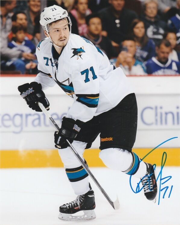 San Jose Sharks Daniil Tarasov Signed Autographed 8x10 NHL Photo Poster painting COA F