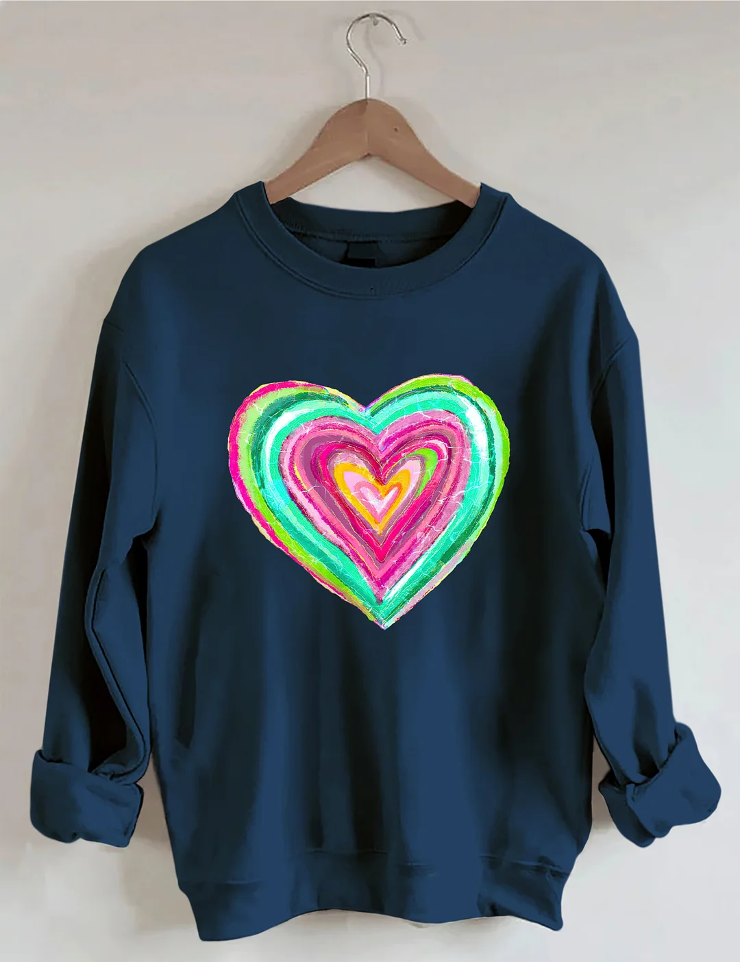 Valentines Day Colourful Love Sweatshirt
